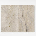Philadelphia Travertine Paver Tumbled Beige 16x24-inch close-up