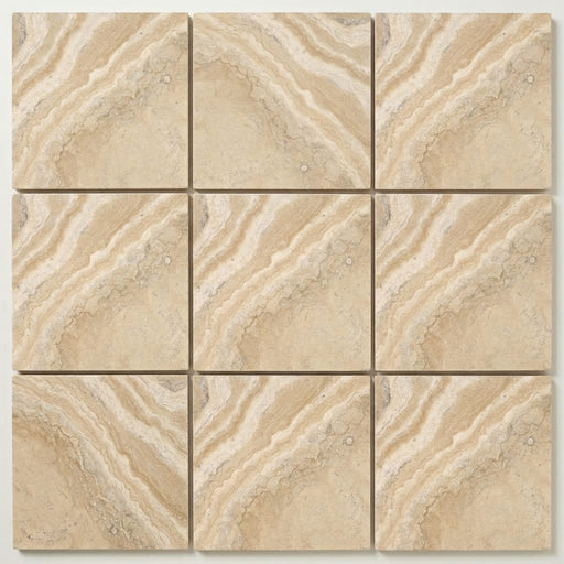 Philadelphia Travertine Tile 12x12 Filled, Honed close-up