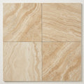 Philadelphia Travertine Tile 18x18 Filled, Honed close-up