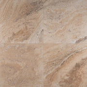 Philadelphia Versailles Pattern Honed-Unfilled-Chipped-Brushed Travertine Tile
