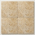 Piedra Sole Limestone Tile 18x18 Leathered close-up