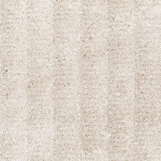 Piemme Journey Otta 12x24 Flute Deco matte porcelain tile showing a beige stone look surface with fine speckles and subtle tonal variations.