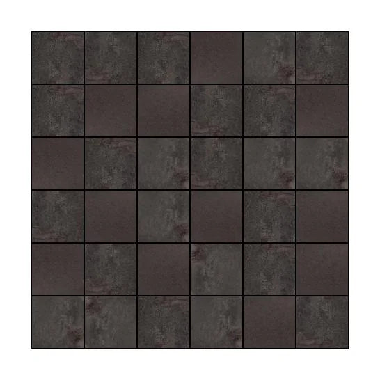 Piemme Materia Deep 2x2 Matte Porcelain Mosaic Tile