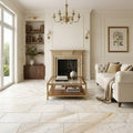 Pietra Divina Namaste Marble Tile Honed - 12x24 in — Living Room floor