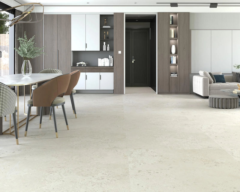 Pietra Viva Bone 47.2x47.2 Large Format Porcelain Tile