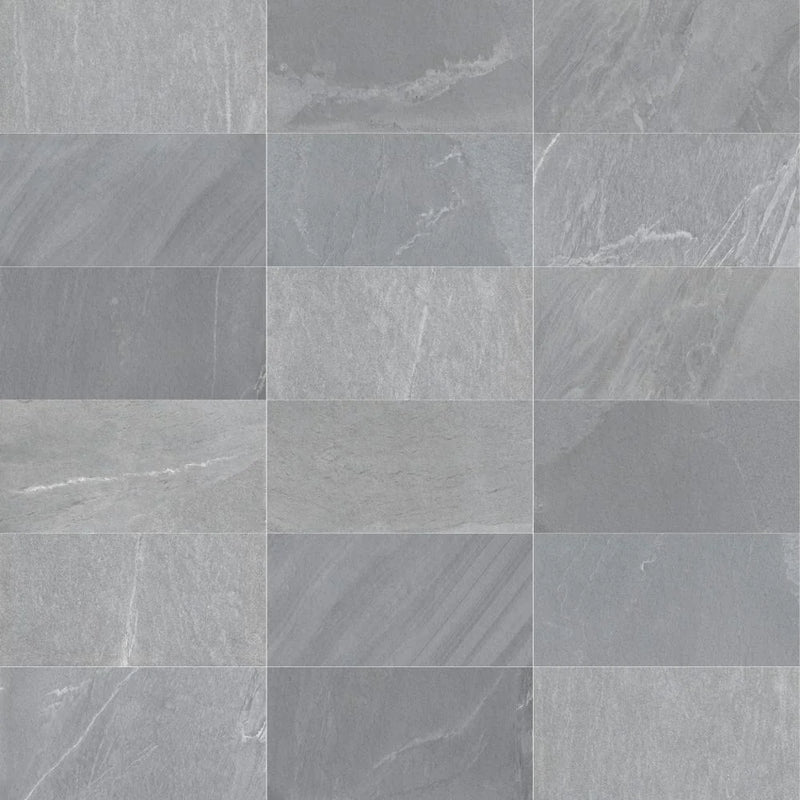 Pietrasanta Dark Grey 17.7x35.4 Anti-Slip Porcelain Tile