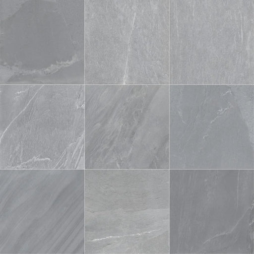 Pietrasanta Dark Grey 35.4x35.4 Matt Polished Porcelain Tile