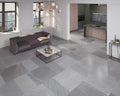 Pietrasanta Dark Grey 17.7x35.4 Matt Polished Porcelain Tile