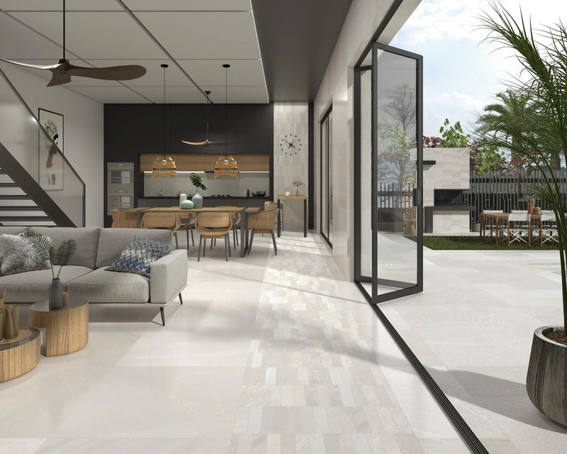 Pietrasanta Ivory 2.7x11 Matte Porcelain Tile