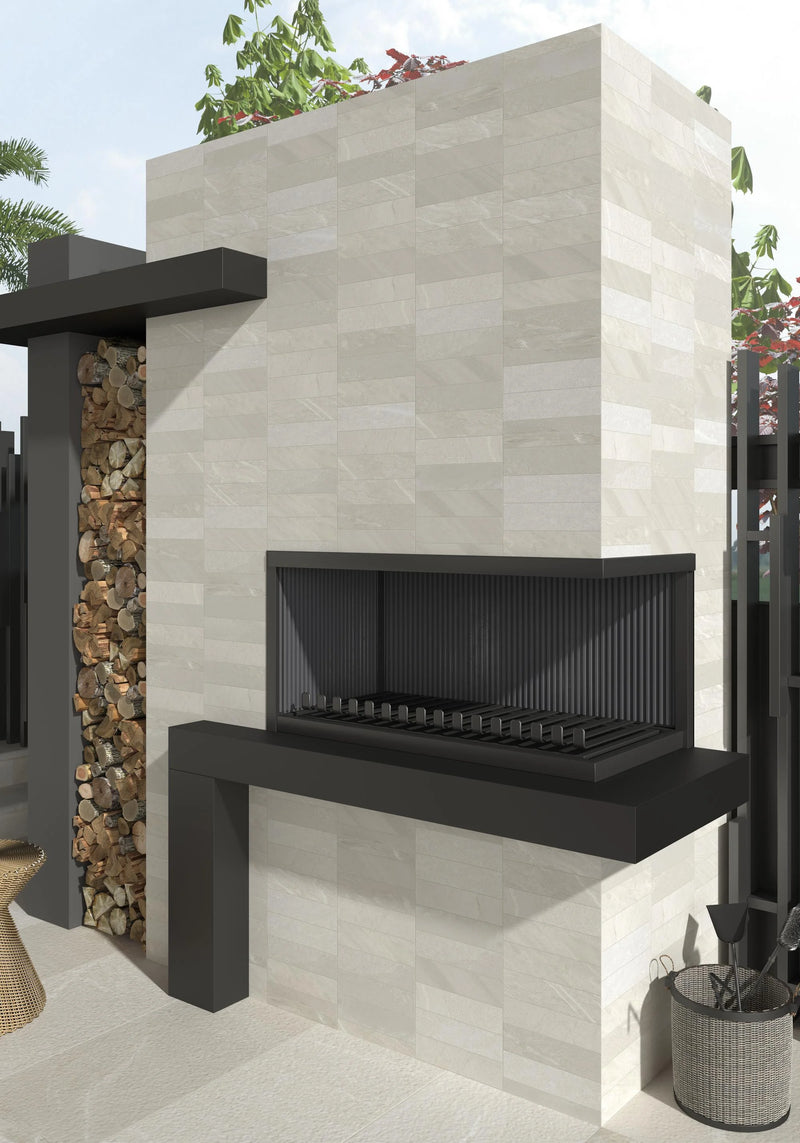 Pietrasanta Ivory 2.7x11 Matte Porcelain Tile