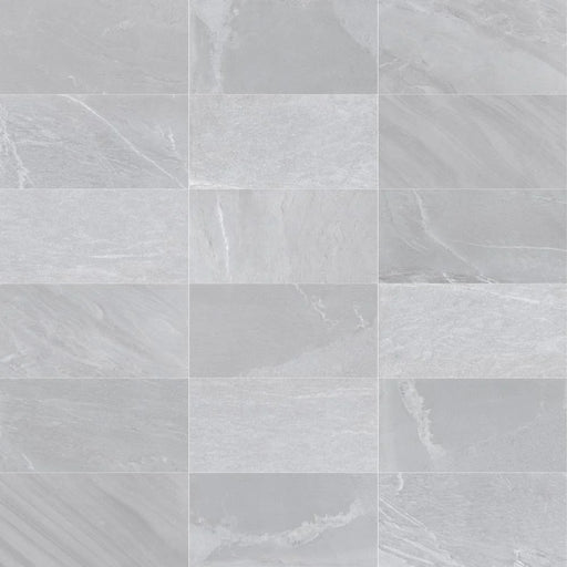 Pietrasanta Light Grey Matt Polished 17.7x35.4 Porcelain Tile