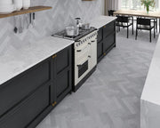 Pietrasanta Light Grey 2.7x11 Porcelain Tile