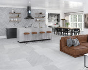 Pietrasanta Light Grey 2.7x11 Porcelain Tile