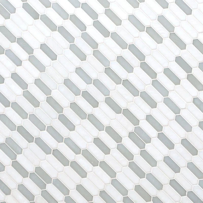 Pixie Cloud 6mm Misc. Glass Mosaic Tile