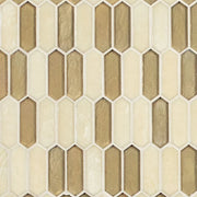 Pixie Gold 6mm Misc. Glass Mosaic Tile