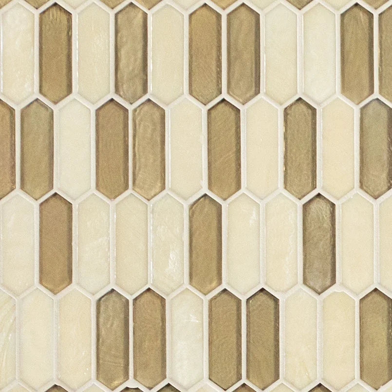Pixie Gold 6mm Misc. Glass Mosaic Tile — Solidshape