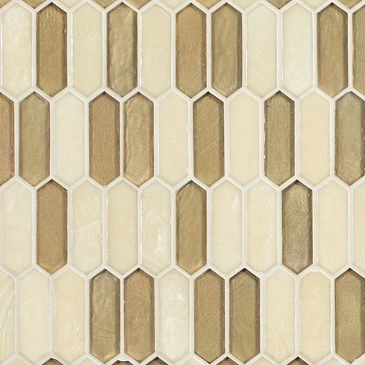 Pixie Gold 6mm Misc. Glass Mosaic Tile