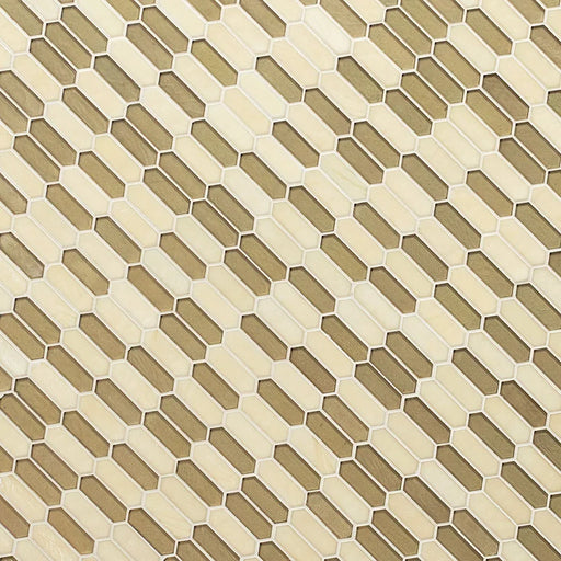 Pixie Gold 6mm Misc. Glass Mosaic Tile