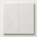 Platinum Ice 12x24 Tumbled Limestone Single Bullnose Pool Coping close-up