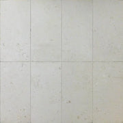 Platinum Ice 12x24 Tumbled Limestone Single Bullnose Pool Coping