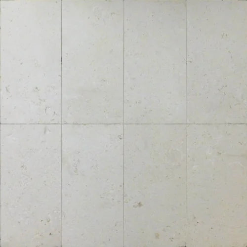 Platinum Ice 12x24 Tumbled Limestone Single Bullnose Pool Coping