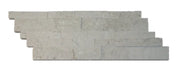 Platinum Ice 7x19.75 Split-Face Limestone Ledger Stone
