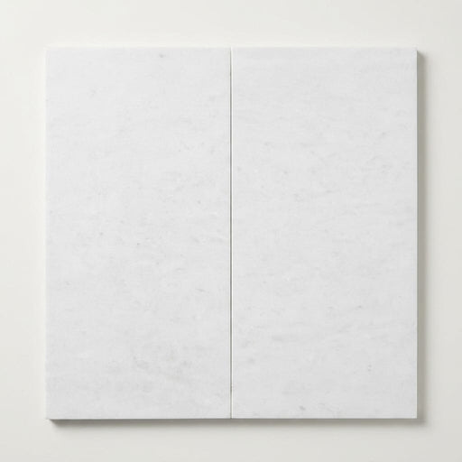 Polar White Marble Tile 12x24 Polished close-up