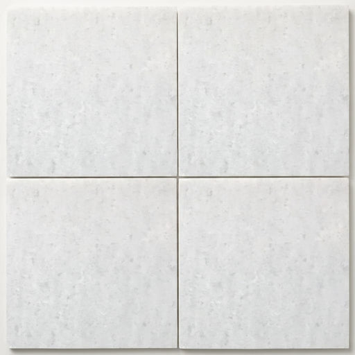 Polar White Marble Tile 18x18 Honed close-up