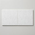 Polar White Marble Tile 24x24 Honed close-up