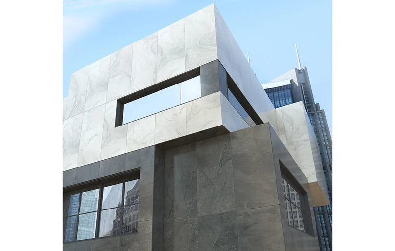 Atlantis Beyaz 48x96 Rectified Porcelain Slab