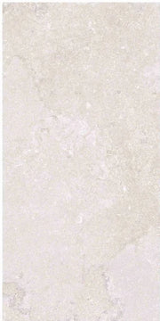 Port Land Stone Bianco 12x24 Matte Stone Look Porcelain Tile