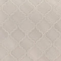 Portico Pearl Arabesque Pattern Glossy Ceramic Mosaic Tile
