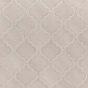 Portico Pearl Arabesque Pattern Glossy Ceramic Mosaic Tile