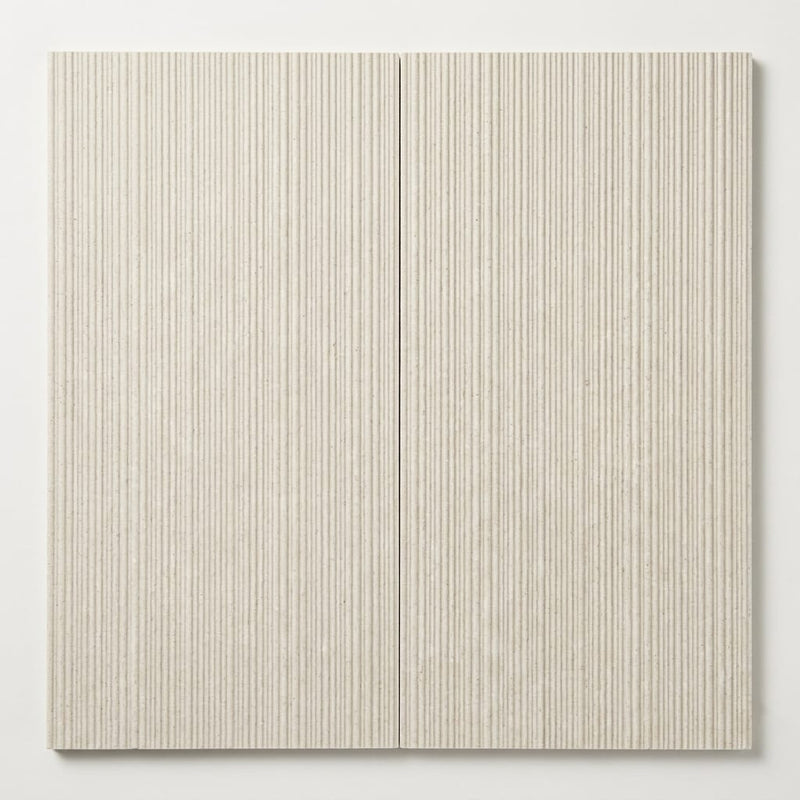 Porto Beige Bamboo 12x24 Limestone Tile close-up