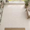 Porto Beige (Semi Rijo) 12x12 Honed Natural Limestone Tile — Sunroom floor