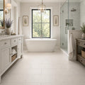 Porto Beige (Semi Rijo) 12x24 Honed Limestone Tile — Primary Bath floor