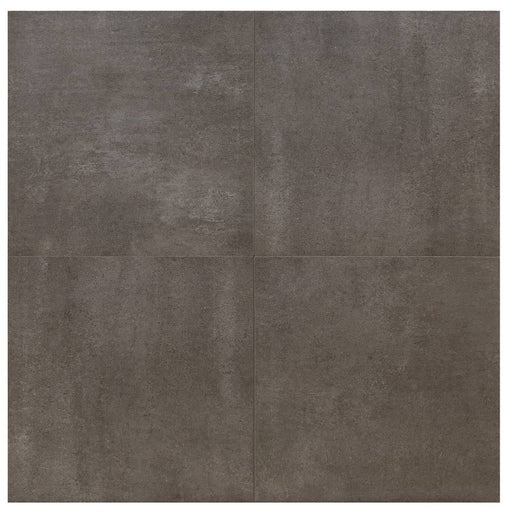 Close-up of Natural City Antracite Porcelain Rough & Straight Edge 24 x 24 x 3/4 Paver, in Natural tones.