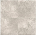 Close-up of Cement Grey Porcelain Rough & Straight Edge 24 x 24 x 3/4 Paver, in Grey tones.