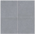 Close-up of Bluestone Light Grey Porcelain Rough & Straight Edge 24 x 24 x 3/4 Paver, in Grey tones.