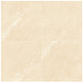Close-up of Conrad Ivory Porcelain Rough & Straight Edge 24 x 24 x 3/4 Paver, in Ivory tones.