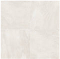 Close-up of Pearl White Porcelain Rough & Straight Edge 24 x 24 x 3/4 Paver, in White tones.
