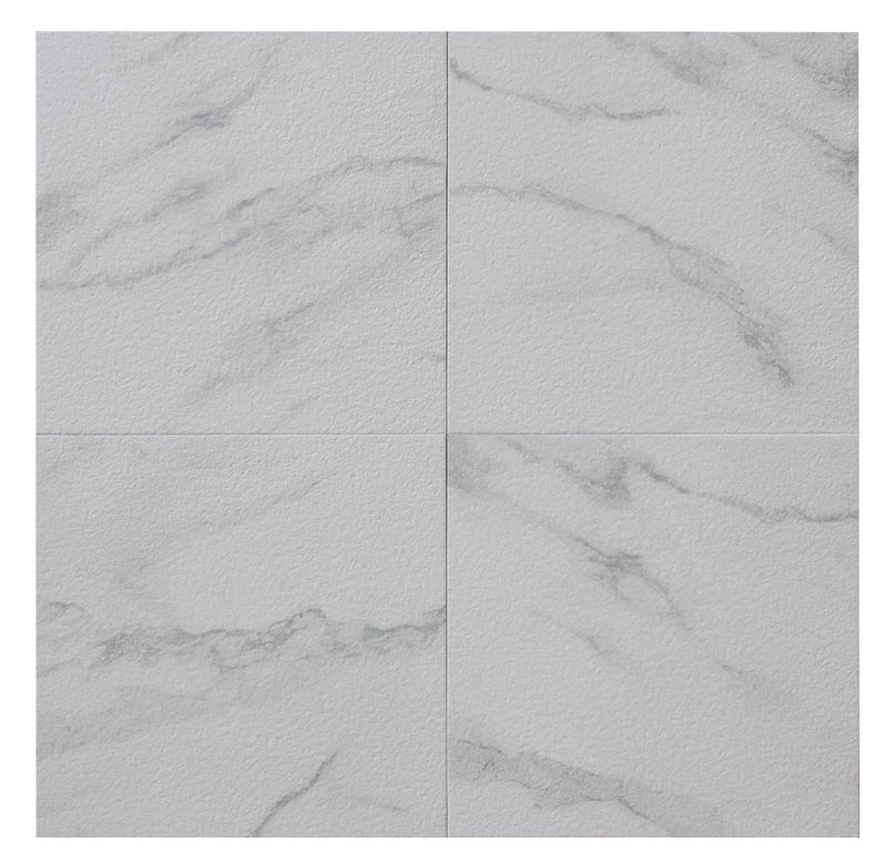 Close-up of Calcatta Gold Porcelain Rough & Straight Edge 24 x 24 x 3/4 Paver, in Gold tones.