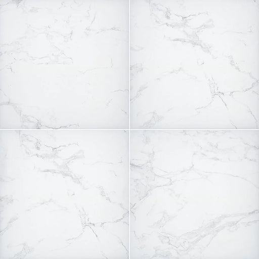 Praia Carrara 24x24 Matte Porcelain Paver