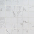 Praia Carrara 2x2 Matte Porcelain Marble Look Mosaic Tile