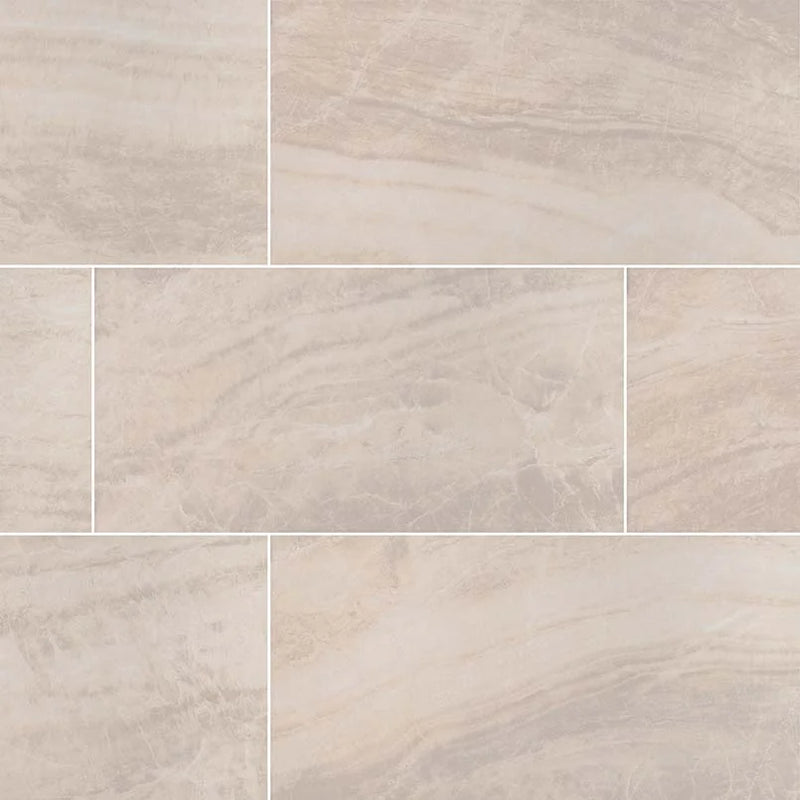 Praia Crema 12x24 Matte Porcelain Tile