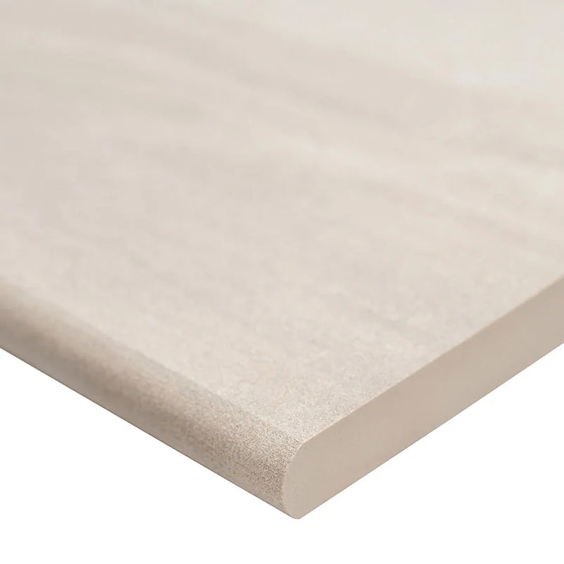 Praia Crema 13x24 Matte Porcelain Pool Coping