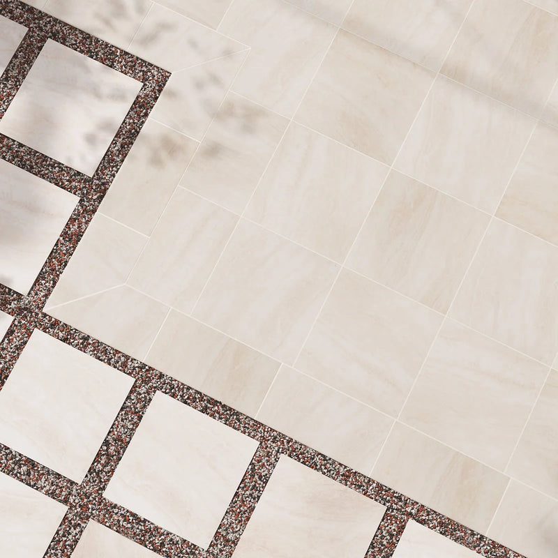 Praia Crema 24x24 Matte Porcelain Paver