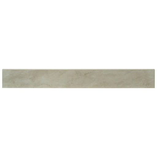 Praia Crema 3x24 Matte Porcelain Bullnose Tile Trim