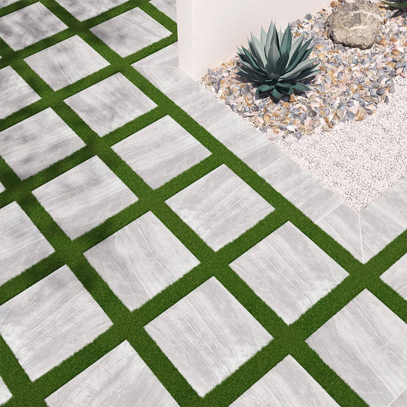 Praia Grey 24x24 Matte Porcelain Paver