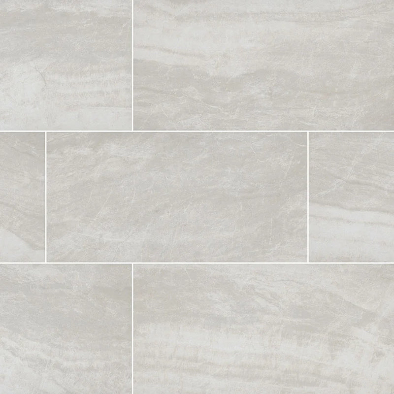 Praia Grey 24x48 Polished Porcelain Tile